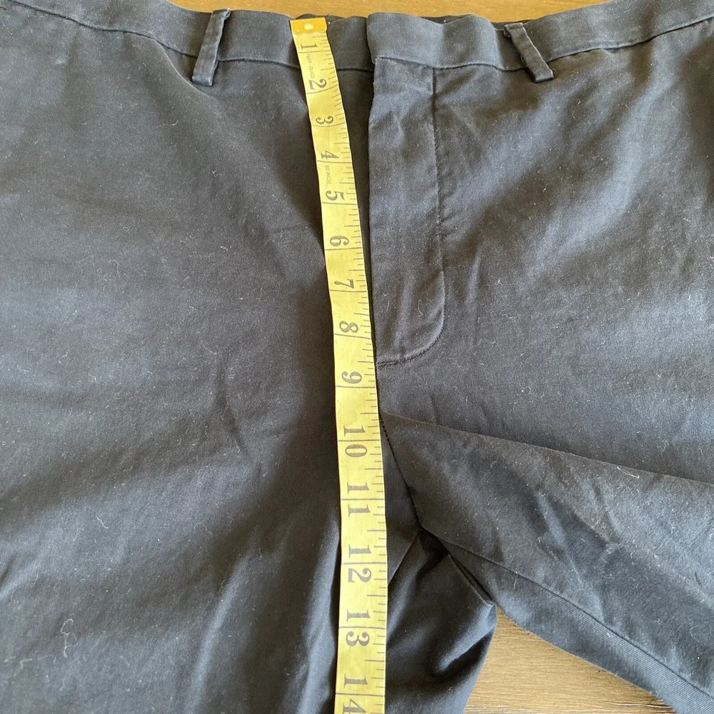 Banana Republic Mens  Pants 35X30 Athletic Slim Fit Black